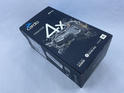Cardo Freecom 4x Bluetooth Headset Com System READ, SOLD AS IS