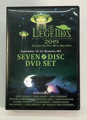True Legends Conference 2019: Answering the Alien Question 7 Disc DVD Set