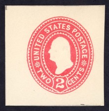 US Scott U358 Mint NG Envelope Cut Square Lot E798 bhmstamps