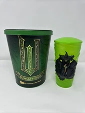 Wicked For Good 2025 Elphaba Popcorn Bucket & Cup Set Regal In Hand No Straw