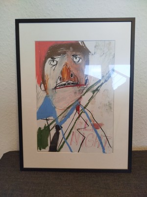 Original Artwork Gary Ward gerahmt  30x40cm 