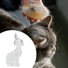 Bouteille commémorative pour poils d'animaux, support en de chat et de