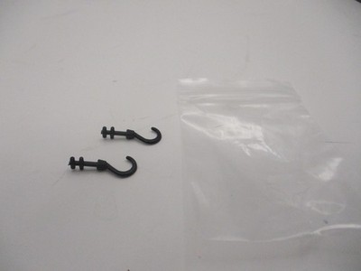Replacement BLACK PLASTIC TOW HOOKS MB Superfast #'s61 Wreck Truck /74 Tow Joe