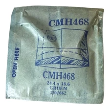 NOS Germanow-Simon GRUEN 370/662 Crystal CMH468 SEALED FOR PARTS 24.4 x 18.6