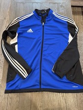 Mens Vintage Adidas Y2K Soccer Futbol Jacket Full Zip Climacool XL