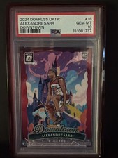 2024-25 Panini Donruss Optic - Downtown Alexandre Sarr #18 (RC)