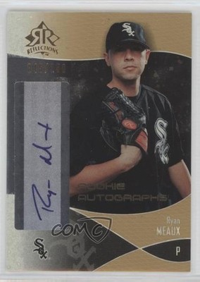 2004 Upper Deck Reflections Gold 45/250 Ryan Meaux #126 Rookie Auto RC 0f21