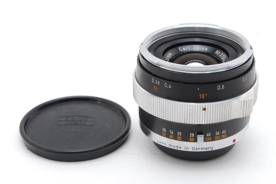 Blitz [Menta] Carl ZEISS Distagon 35mm F4 Lente Gran Angular para Contarex Entre - Imagen 4 de 4