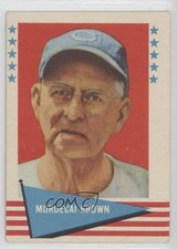 1961 Fleer Baseball Greats Mordecai Brown #11 HOF 0q3
