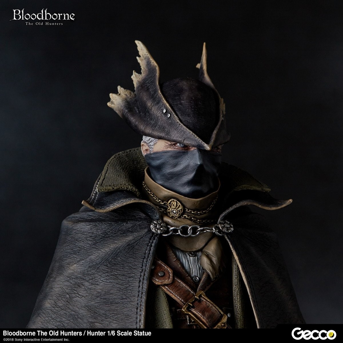 Bloodborne The Old Hunters PVC Statue 1/6 Hunter 12 5/8in