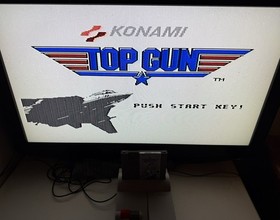 Nintendo NES Konami Lot of 2! Stinger & Top Gun CARTS ONLY Combine Shipping 📫