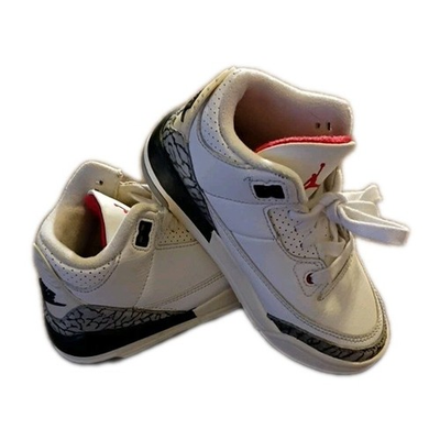 #ad Nike Air Jordan 3 Retro White Cement Reimagined DM0966 100 Toddler Size 11C Shoe $34.75