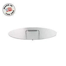 X Series Stainless Steel Fire Pit Lid 24 -Weather-Resistant and Durable with Erg
