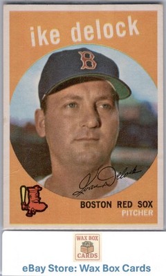 1959 Topps - Ike Delock #437 VGEX (Hairline Crease)