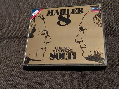 Mahler Symphony 8 Georg Solti Set 2 CD GC