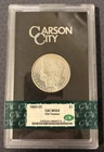 Lot of 5 CC Morgan Silver Dollars Carson City GSA Mint Graded CAC Certified