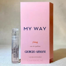 Giorgio Armani My Way Ylang Eau de Parfum Sample Spray .04oz 1.2ml *2025 Release
