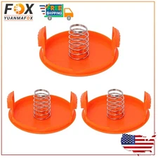 3 PACK Spool Cap & Spring 385022-03  For Black and Decker AFS Trimmers