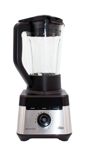 Braun Standmixer PowerBlend7 Glas schwarz/Edelstahl 1400 W JB7550BK