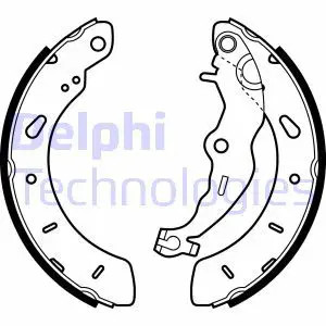 DELPHI LS2062 Ganasce Freno - Immagine 2