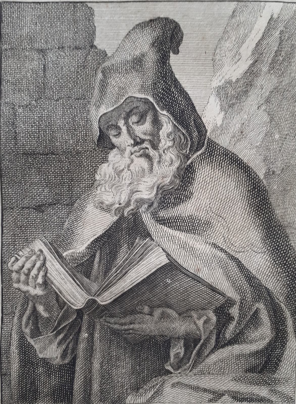 incis. Martyrs and Saints 1725: S. Matthaeus de Bassio - Ascoli Piceno