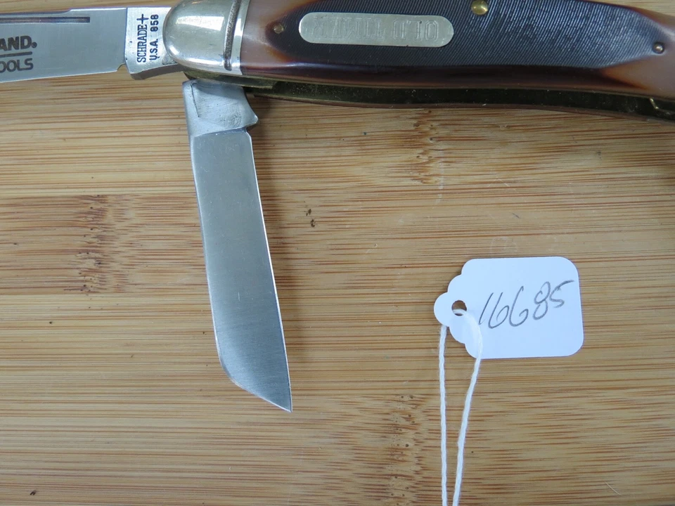LARGE Scharde Old Timer USA 858 knife Ingersol Rand (lot#16685) - Image 3 of 4