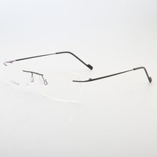 Rimless  Titanium Ultralight Retro Eyeglass Frames Women Men Square Glasses