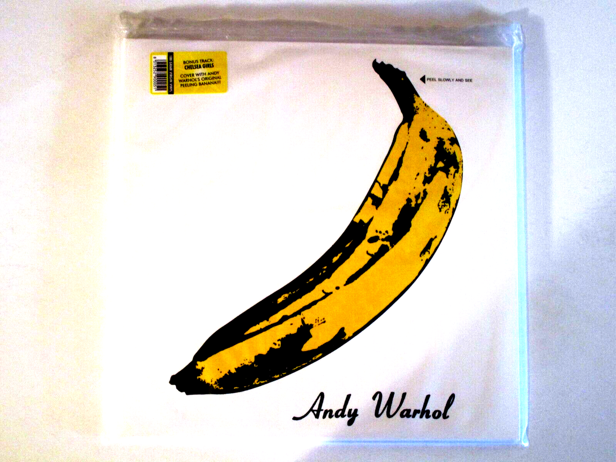 THE VELVET UNDERGROUND & NICO ANDY WARHOL LP PEELING BANANA COVER