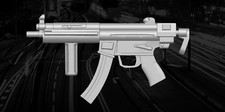 Figuras de acción Heckler & Koch MP5 Subfusil E escala 1:18 armas 3,75 pulgadas