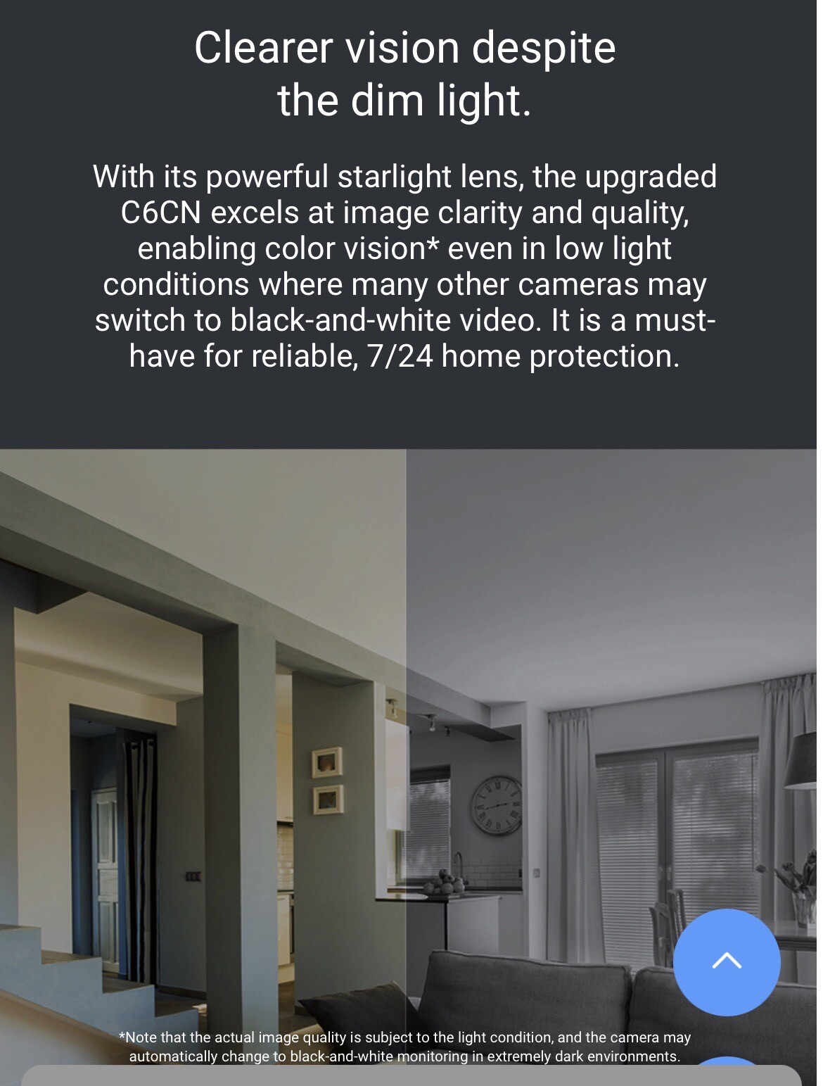 EZVIZ Smart Home Camera C6CNPro Wi-fi Pan & Tilt Wide Range Two-way Talk NIB