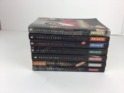 Private Book Series by Kate Brian Lot of 7 (3 4 6 7 8 10 12) - GOOD