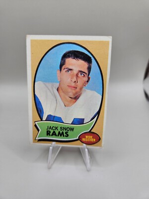 1970 Topps #44 Jack Snow VG RAMS