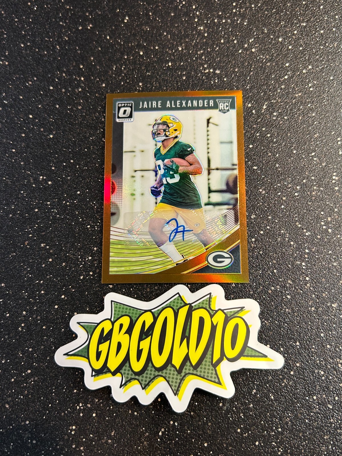 2018 Donruss Optic - Rookies #109 Jaire Alexander (RC) Bronze Auto