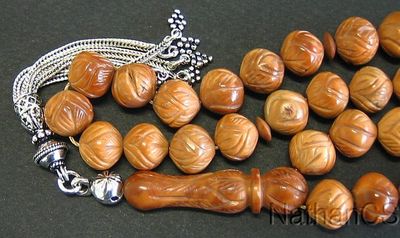ISLAMIC PRAYER BEADS TESBIH CHAPELET KUKA EGYPTIAN MASTERS COLLECTOR'S