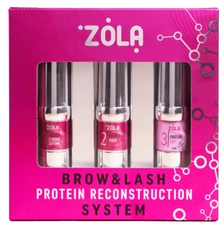 Lamination system SET Brow and Lash - Protein Reconstruction System ZOLA 3*10ml