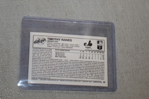 1982 Kellogg's 3-D Super Stars Baseball Card Complete Finish Your List Set UPick - Picture 108 of 130