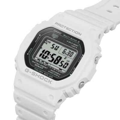 【5000円】G-SHOCK ホワイト CASIO G-SHOCK GW-5000HS-7JF HERITAGE Series Solar Radio Digital