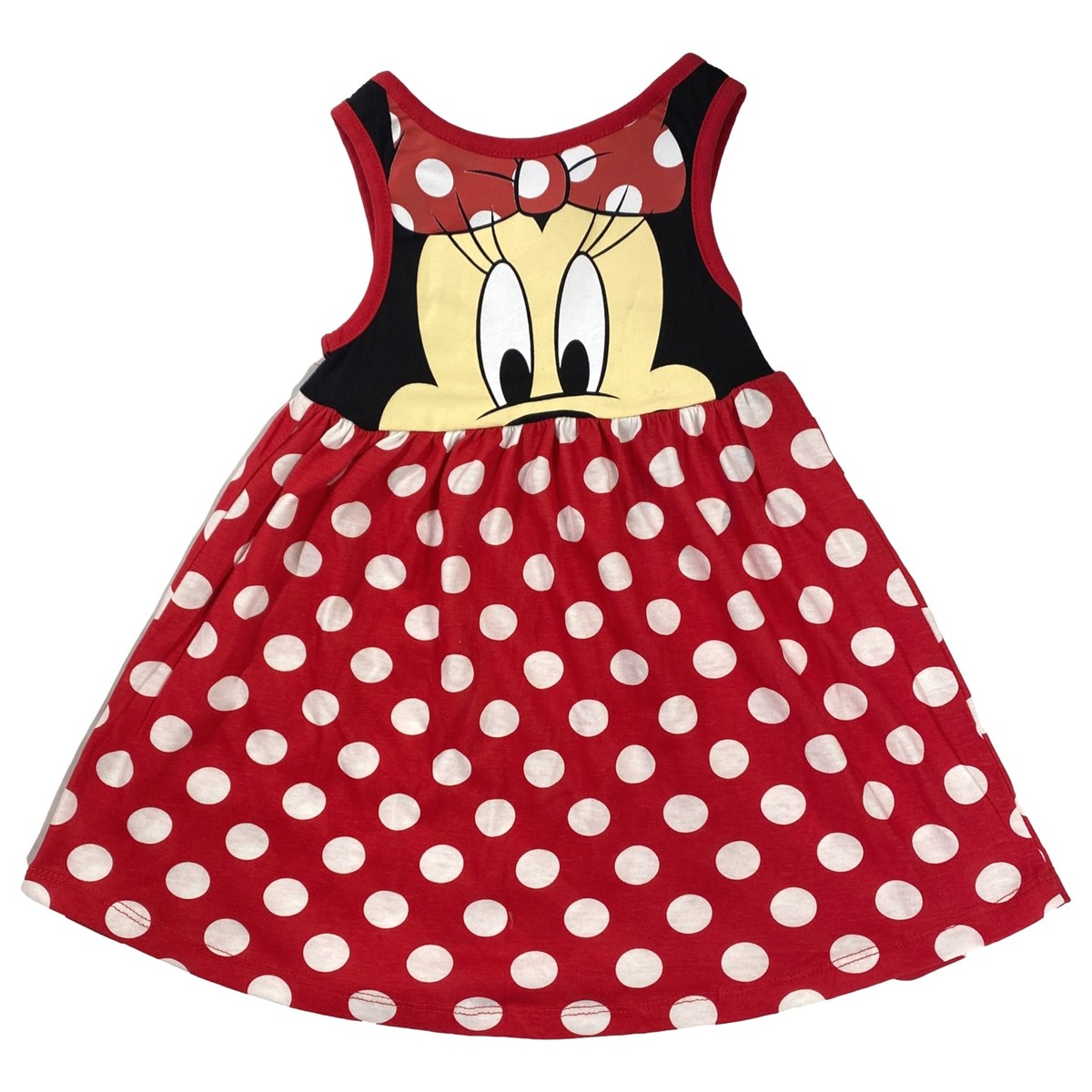 Disney Minnie Mouse Toddler Girls Dress (2T) Red
