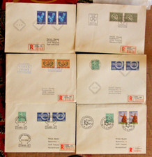 Finnland 26 nach D verschickte FDC fast nur R-Briefe ex 1962-67  (213-14)