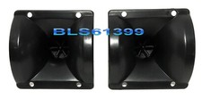 Par de Altavoces Tweeters Cuadrados Super Horn 3.5 pulgadas Coche Hogar Pro Audio Repuesto