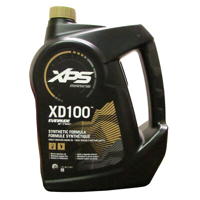 Johnson Evinrude OMC OEM XPS XD100 Synthetic Formula DI Engine Oil, 779711