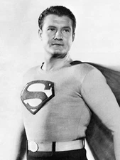 George Reeves as Superman in Classic TV Show Picture Photo Print 4" x 6" 