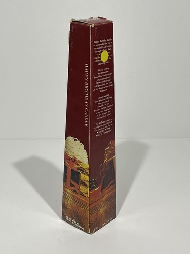 Happy Birthday Candle- Cradle To College- Vintage - Picture 2 of 4