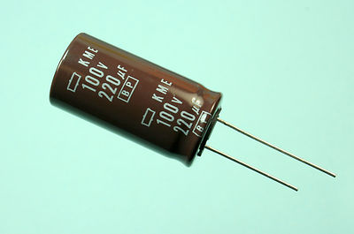 2pcs NCC Bipolar Nippon Chemi-con  Capacitor 220uF 100v KME 105C Radial BP NP  
