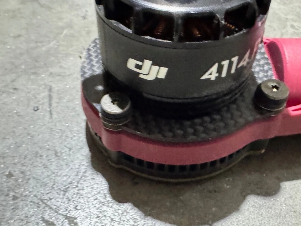 DJI S900 Hexacopter arm with motor  (Red) - Image 4 of 4