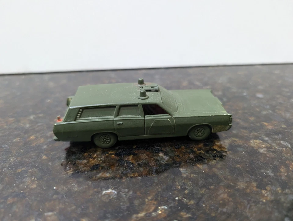 Coche de policía vintage Matchbox SpeedKings K-23 Mercury Commuter 1970 Lesney Foto 4 de 4