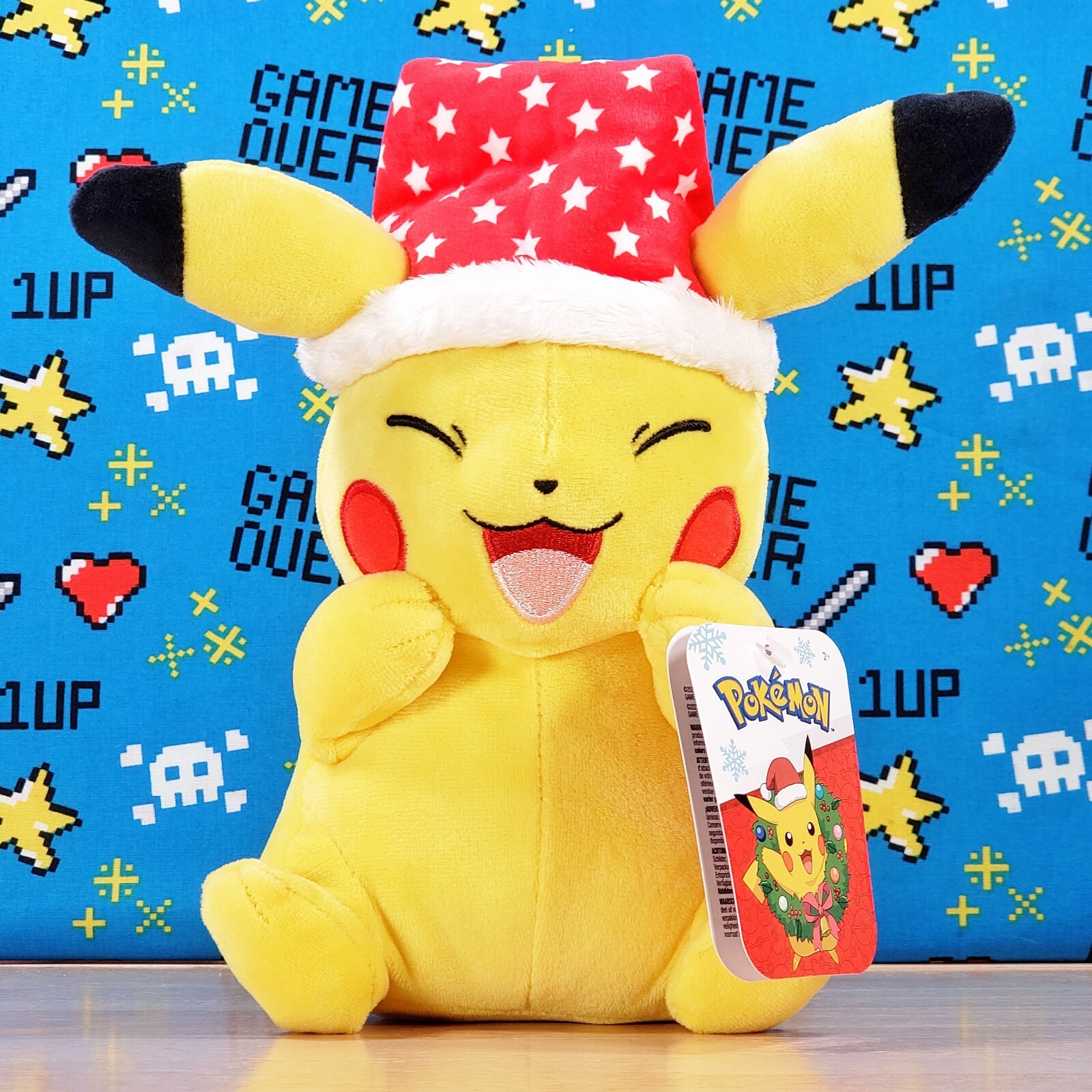 Pokemon Pikachu Santa Hat Variant 8 Ultrasoft Nintendo Collectible Gaming Plush Ebay