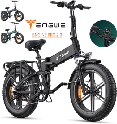 ENGWE ENGINE Pro 2.0 20 Zoll eBike E Mountainbike 768Wh 16AH E-Fahrrad 25km/h EU