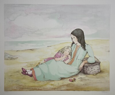 FABIANI, Susana -'SEA BREEZE'- Vintage/New- LITHOGRAPH PRINT- S/N- (114/200)