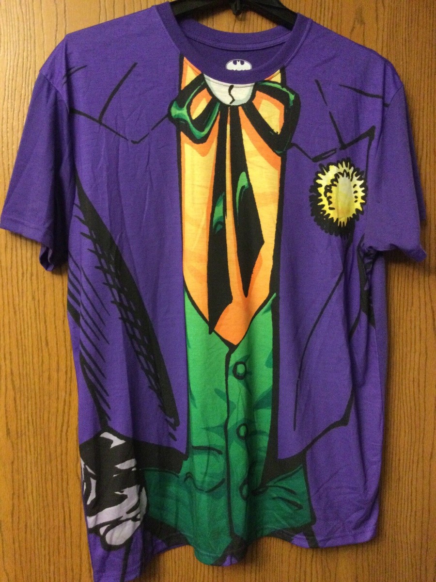 The Joker (Batman) Purple Sportcoat (With Vest Tie) Shirt XL